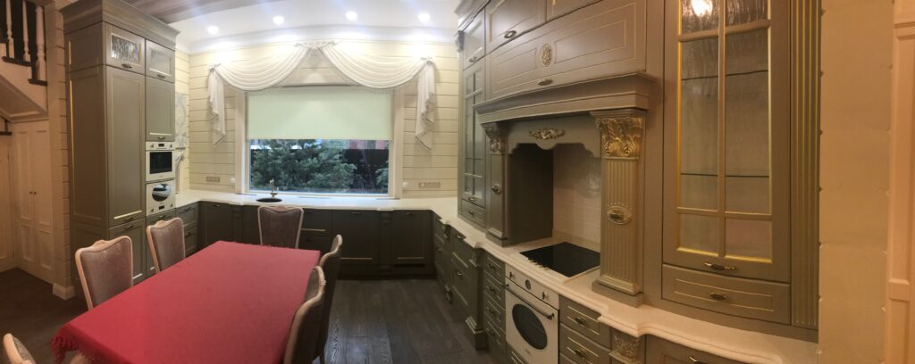 Кухонный гарнитур Атлантис Лаккато Олива фото 31 large