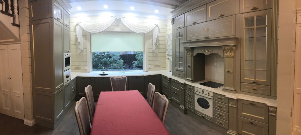 Кухонный гарнитур Атлантис Лаккато Олива фото 32 large