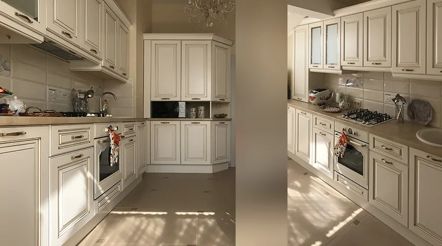 картинка Кухонный гарнитур Гранд Лаккато Антикато